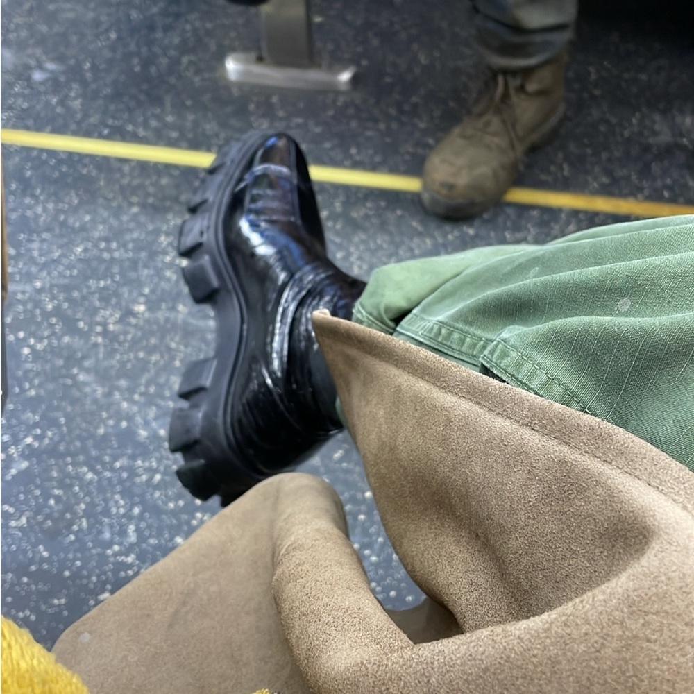 Interest check: trade Prada Monolith boots for bigger size